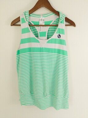 Lorna Jane Active Hooded Tank Top Size Large